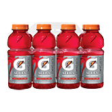 Gatorade X-factor fruit punch + berry flavor thirst quencher sports drink, 8-pack, 20-fl.oz. Full-Size Picture